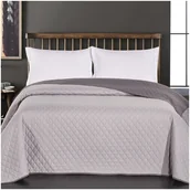 Narzuty - DecoKing DecoKing Narzuta na łóżko Axel szary, 220 x 240 cm - miniaturka - grafika 1