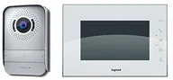 Domofony - Legrand domofon drzwi video o szerokim kącie widzenia 2 złącze przewodów, monitor kolorowy i aparat 369230 - miniaturka - grafika 1