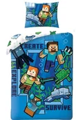 Pościel dla dzieci - Pościel Minecraft MNC-248BL 37956 - miniaturka - grafika 1