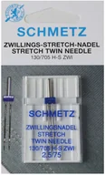 Akcesoria i części do maszyn do szycia - Schmetz Igły do stretchu, lycry podwójna Ne 2,5SMS - miniaturka - grafika 1