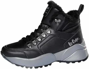 Lee Cooper Buty damski botki zimowe Lee Cooper ocieplane LCJ-21-31-0618L - Buty trekkingowe damskie - miniaturka - grafika 2