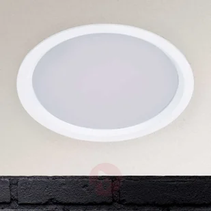 Orion Ściemniana oprawa wpuszczana LED Spock 17cm biała - Oprawy, klosze i abażury - miniaturka - grafika 3