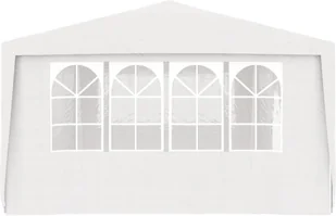 vidaXL Namiot imprezowy ze ściankami, 4x9 m, biały, 90 g/m 48529 - Pawilony ogrodowe - miniaturka - grafika 8