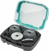 Otwornice - Wolfcraft Zestaw 3 adapterów do powiększania otworów Wolfcraft WF5953000 - miniaturka - grafika 1