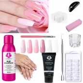 Zestawy do manicure i pedicure - Zestaw Akrylozel acrylgel budujacy paznokcie Clear - miniaturka - grafika 1