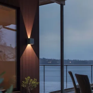 Konstsmide Lampa ścienna zewnętrzna LED 7959-370 2x3 W LED wbudowany na stałe 46 - Lampy ścienne - miniaturka - grafika 2