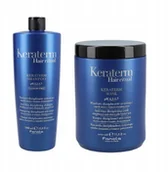 Zestawy kosmetyków damskich - Fanola Zestaw Do Włosów Z Keratyną Szampon + Maska - miniaturka - grafika 1