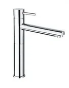 Baterie umywalkowe - Sapho RHAPSODY bateria umywalkowa wysoka z przedłużoną wylewką, bez odpływu, chrom 5502LL/S - miniaturka - grafika 1