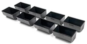 Kasy fiskalne - Safescan , zestaw 8 sztuk kubek na monety, z czarną Box doładowania 132  0497 pojemnik na monety na 4141 kasa fiskalna 4141CC - miniaturka - grafika 1