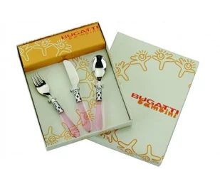 Bugatti Italy Zestaw sztućców dla dziecka Baby Aladdin 07-S4223RT - Zestawy sztućców - miniaturka - grafika 2