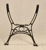 Pozostałe meble ogrodowe - unimet NOGA ALUMINIOWA DO STOLIKA RETRO , KPL.2SZT - miniaturka - grafika 1