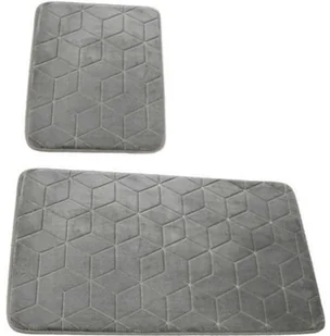 Euromat Dywaniki Łazienkowe Sumba Jasno Szary 31 - Dwuczęściowy 13549 - Dywaniki łazienkowe Euromat Dywaniki Łazienkowe Sumba Jasno Szary 31 - Dwuczęściowy 13549 - Dywaniki łazienkowe - miniaturka - grafika 1