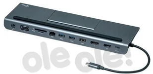 I-TEC I TEC Stacja dokująca USB C 3× 4K LCD + zasilacz 112W C31FLATPLUS112W - Gadżety USB - miniaturka - grafika 3