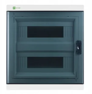 Elektro-Plast nasielsk Rozdzielnica modułowa natynkowa ELEGANT 2x12 drzwi przezroczyste 2425-01 2425-01 - Rozdzielnie elektryczne - miniaturka - grafika 2