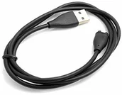 Kable USB - System-S System-S kabel USB do Garmin vivoactive 3 Fenix 5 100 cm w kolorze czarnym 57510229 - miniaturka - grafika 1