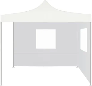 vidaXL Profesjonalny, składany namiot imprezowy, 2 ściany, 3x3 m, stal 48862 - Pawilony ogrodowe - miniaturka - grafika 12