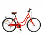 Rowery - Damski Rower Miejski Lekka Damka 26 Cali Bagażnik - miniaturka - grafika 1
