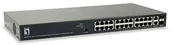 Switche - LevelOne Level One 26-Port Web Smart Gigabit PoE Switch 802.3 AT PoE Plus 24 PoE outputs 370 W 2 X SFP GEP-2651 - miniaturka - grafika 1
