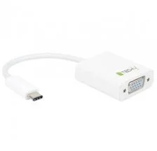 Techly Adapter USB-C 3.1 na VGA M/Ż biały AITEYA000020423 - Adaptery i przejściówki - miniaturka - grafika 4