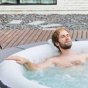 MSpa Zagłówki do jacuzzi z uchwytem na napoje B0301350 - Akcesoria do basenów - miniaturka - grafika 3