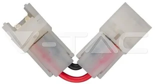 V-TAC Konektor Złączka Taśm LED L Kątowa 90st do Taśm i Pasków LED Gęste i Zwykłe 8mm - Akcesoria do oświetlenia - miniaturka - grafika 3