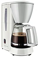 Dzbanki i imbryki - Melitta M 720-1 Single 5 ekspres przelewowy do kawy, ze szklanym dzbankiem, z systemem zapobiegającym kapaniu i automatycznym wyłączaniem, biały/szary M720-1/1 - miniaturka - grafika 1