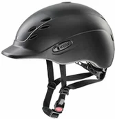 Kaski do jazdy konnej - Uvex Kask do jazdy konnej  młodzieżowy onyxx uniwersalny mat kask jeździecki, czarny mat, 49-54 cm - miniaturka - grafika 1