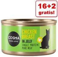 Mokra karma dla kotów - Cosma Megapakiet Original, 24 x 85 g - Pakiet mieszany - miniaturka - grafika 1