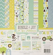 Pozostałe akcesoria dla plastyków - Echo Park Collection Kit Bundle Of Joy Baby Boy, rozmiar 30,5 x 30,5 cm (12 x 12), papier do scrapbookingu BJBT78016 - miniaturka - grafika 1