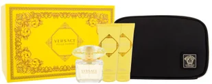 Versace Yellow Diamond zestaw EDT 90 ml + mleczko do ciała 100 ml + żel pod prysznic 100 ml + kosmetyczka - Zestawy perfum damskich - miniaturka - grafika 2