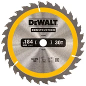 Tarcze do pił - DeWalt DT1940 Tarcza Tnąca Do Drewna 184mmx16mm - miniaturka - grafika 1