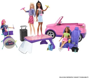Mattel Barbie Big City Big Dreams Auto koncertowa scena - Lalki dla dziewczynek - miniaturka - grafika 6