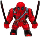 Klocki - Heros Wielkoformatowy charakter Deadpool Marvel Hulkbusters figurki Model zabawki budowlane budowa - miniaturka - grafika 1