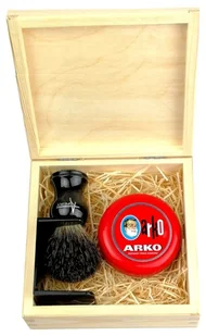 Pędzel Do Golenia Borsuk + Maszynka Eko Prezeznt - Pędzle do golenia - miniaturka - grafika 4