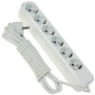 Przedłużacze i rozgałęźniki - HBF Bellight 6 GNIAZD 5M LISTWA ZASILAJĄCA 16A z/u 13163436 13163436 - miniaturka - grafika 1