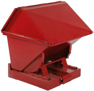 intra.se Swedmach Kontener Do Wózka Widłowego Tippo - 200 L., Z Wysoką Pokrywą Czerwony - Pojemniki przemysłowe intra.se Swedmach Kontener Do Wózka Widłowego Tippo - 200 L., Z Wysoką Pokrywą Czerwony - Pojemniki przemysłowe - miniaturka - grafika 1