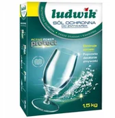 Środki do zmywarek - Ludwik Sól Ochronna Do Zmywarek 1,5KG x 6 szt - miniaturka - grafika 1