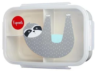 3 Sprouts, Lunchbox Bento, Leniwiec Grey - Lunch boxy - miniaturka - grafika 3