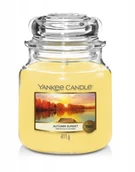 Świece - Yankee Candle Świeca Autumn Sunset, średni słoik (411g) 938 - miniaturka - grafika 1