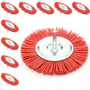 EXPERT Szczotka na wiertarkę, nylonowa, tarczowa 100 mm - Materiały ścierne - miniaturka - grafika 2