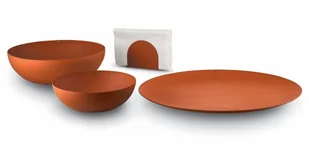 Alessi VENEER Misa Dekoracyjna 21 cm Brązowa PU06/21 BR - Miski i półmiski - miniaturka - grafika 4