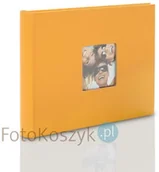 Albumy fotograficzne - Walther Album Fun Mały pomarańczowy (tradycyjny 40 kremowych stron) - miniaturka - grafika 1