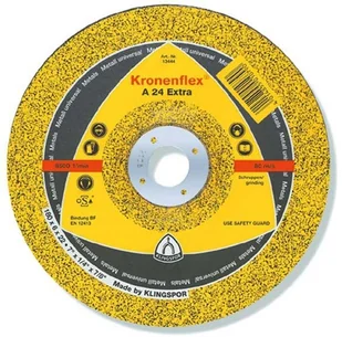 Klingspor Tarcza do cięcia A24 e x tra wypukła 125 x 3.2 x 22 mm - Tarcze do pił - miniaturka - grafika 2