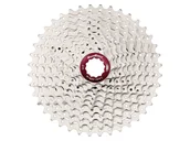 Kasety rowerowe - SUNRACE Kaseta MX3 srebrny / Ilość biegów: 10 / Stopniowanie: 11-46 CSMX3TAZM - miniaturka - grafika 1