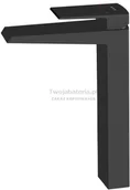 Baterie umywalkowe - VEDO Grupa Sette Black bateria umywalkowa wysoka czarna VBS7003CZ VBS7003CZ - miniaturka - grafika 1