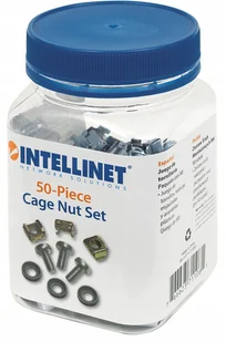 Intellinet Network Solutions zestaw montażowy (śruba, koszyczek, podk (711081) - Akcesoria do szaf serwerowych - miniaturka - grafika 4