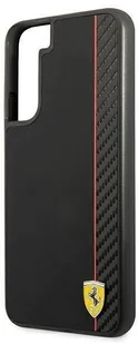 Ferrari FESAXHCS22MBK S22+ S906 czarny/black hardcase On Track Carbon Stripe hurtel-90740-0 - Etui i futerały do telefonów - miniaturka - grafika 6