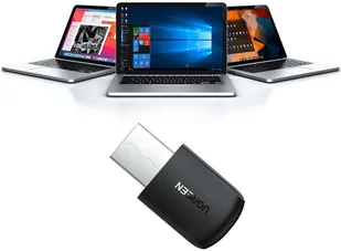 uGreen Adapter USB zewnętrzna karta sieciowa UGREEN CM448 2.4GHz Czarny 11232X1 - Adaptery i przejściówki - miniaturka - grafika 7