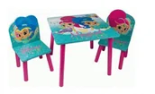 Półki i regały dla dzieci - Global Global Zestaw drewniany stolik i krzesła Shimmer i Shine 16_5844 - miniaturka - grafika 1