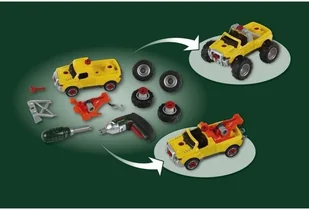 Klein 8168 Samochód do skręcania 3 w 1 z wkrętarką 8168 - Mały majsterkowicz - miniaturka - grafika 3